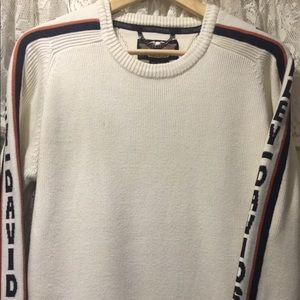 COPY - Harley Davidson Ivory Pullover Sweater X-Large